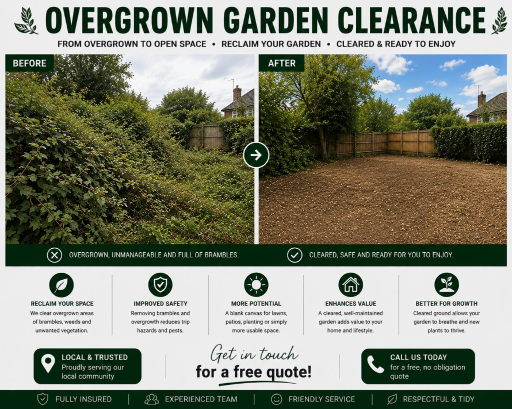 Overgrown Garden Clearance Bedford Medium