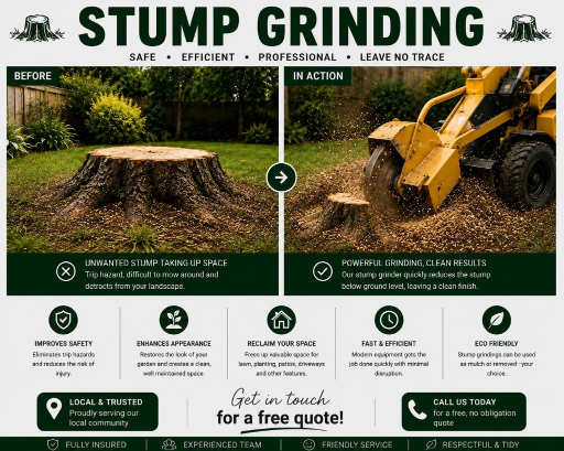 Stump Grinding Bedford Medium